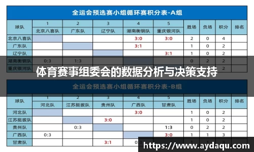 体育赛事组委会的数据分析与决策支持